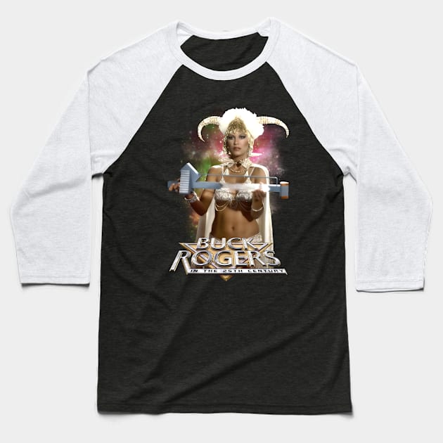 buck rogers princess ardala wepon Baseball T-Shirt by cezzaneartist